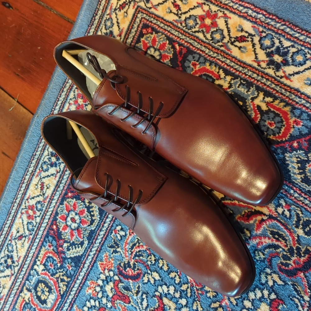 Aldo Dransfield Bluchers - Cognac, Size 12